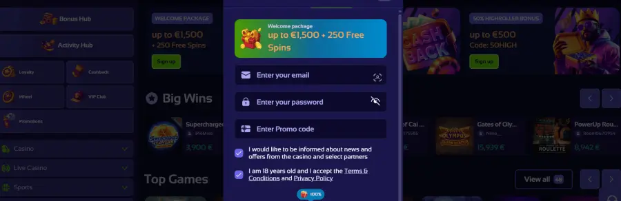 Browinner casino